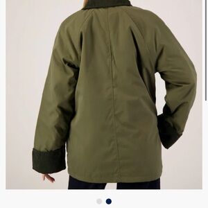 Vero Moda cord trim barn coat NWT